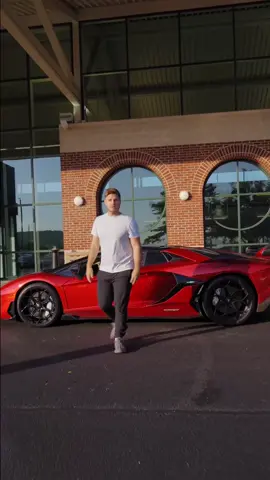 I didn’t pack much for my flight, just the essentials @lamborghini 🏎
