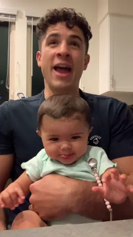 WAIT FOR IT😂 #babygirl #fatherdaughter