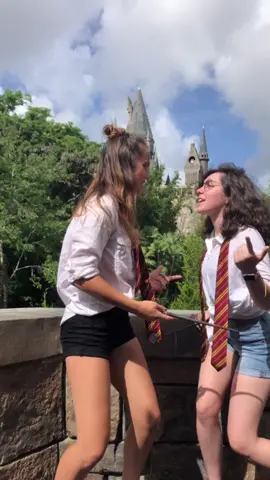 prongs and moony shenanigans 🦌🐺 @annaa.rose  #fyp #themarauders #jamespotter #remuslupin  #universalstudios