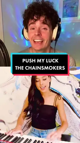 did a duet with the incredible @cecihone! 🔥🤩 #pushmyluck #thechainsmokers #singingduet #pianotok #pianoduet #indiemusician #singerstoknow