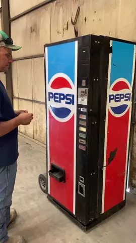 Made a safe out of a Pepsi machine #2ndadmendment #2a #guns #gunsafe #wyomingisntreal