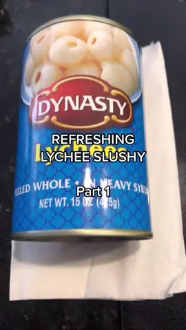 Refreshing lychee slushy! 😋  @blendtec #dynastylychees  #frozentreat #lychee #slushy #summertime