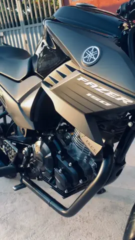 A pretinha ta top 🖤🚀#yamaha #fazer150 #fazer #moto #fy