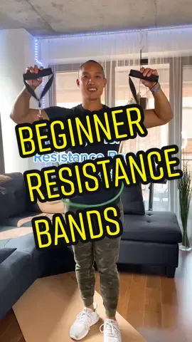 Beginner full body resistance band workout #resistancebands #beginnerworkout #beginner