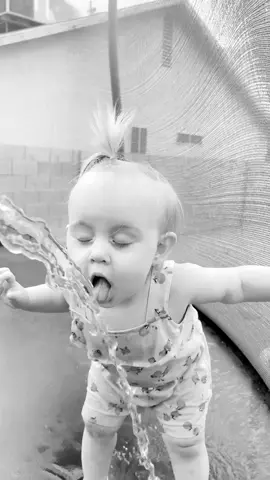 Happy Monday! #baby #cute #foryoupage #happy #foryou #hose #trampoline #yum #sillybaby #water #babies #mom