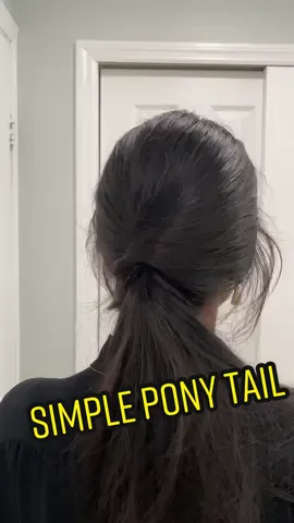 Full tutorial on my page for this twisted pony tail… #hairstyles #hairtutorials #fyp #foryoupage #hairtok #foryou #tutorials