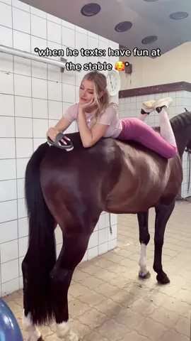 I had a lot of fun filming this 😂 IG:annchen.augustine #fy #foryou #equestrian