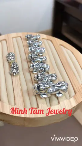Tỳ hưu bạc Thái, tỳ hưu bạc phong thuỷ bạc nõn S999 #minhtamjewelry #trangsucminhtam #tyhuu #tyhuuphongthuy #tyhuubac #xuhuongtiktok #xuhuong