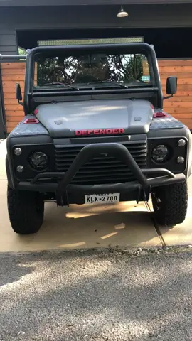 Custom Built 1990 Land Rover Defender 90 #landrover #defender #defender90