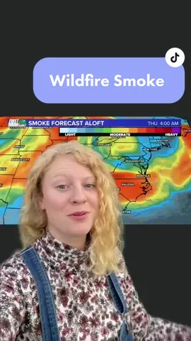 I was wondering why my throat was sore when I was outside earlier 😅 #wildfire #airquality #airqualityalert #wildfires #wildfiresmoke