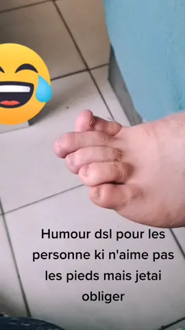 #humour pied bizarre#mon homme