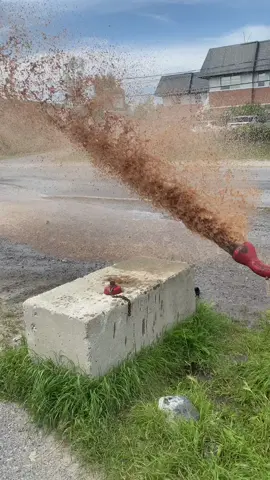 #cleaning hydrants #flush out #Cleandrinkingwater