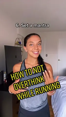 Let’s get focused and clear our minds while running 🧠 #workout #run #Fitness #nyc #fyp #overthinker #mantra