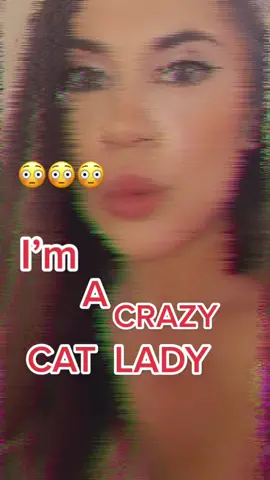 Crazy CAT LADY #catsoftiktok #deeprealization #TikTokFanFest #raiseatoast #tutorials #fyp #LeadWithLove #DontQuitYourDaydream