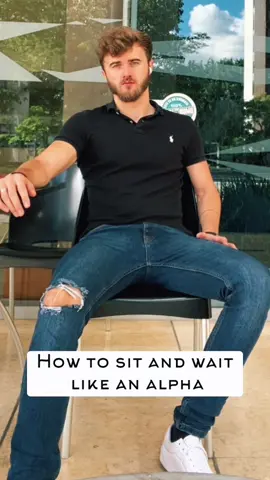 How to sit like an alpha male… #alpha #make #men #advice #bodylanguage #posture #dating