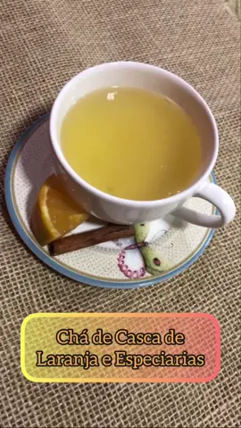 Que tal um chazinho pra esquentar sua noite? Usei: cascas de laranja, gengibre, cravo, canela e adoçante culinário 😋🫖 #cha #tea #exobesa #nutricao