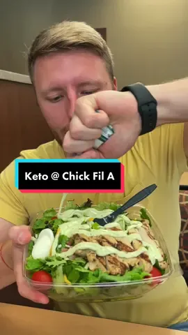 What I get at chick Fil a #lowcarb #healthy #chickfila
