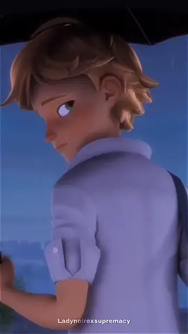Me pidieron la escena del paraguas, de mis favoritas, porque aquí comenzó los sentimientos de Marinette hacía Adrien.