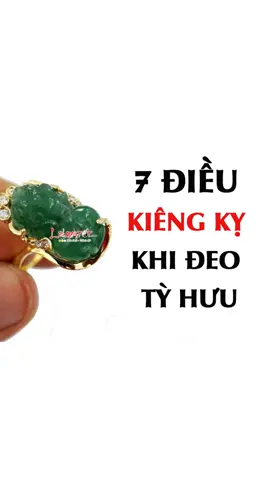 7 điều KIÊNG KỴ khi đeo TỲ HƯU nhất định phải biết!! #lichngaytot #phongthuy #tyhuu #tyhuu #tyhuuphongthuy #fyp
