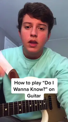 how to play “do i wanna know” on guitar! #fyp #foryou #LeadWithLove #guitartok #guitar #guitarlesson #guitartutorial #doiwannaknow #viral