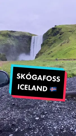 I’m in total awe of this place 🤩🇮🇸 #iceland #skogafoss #ringroad #icelandic #icelandtrip #icelandwaterfalls #icelandtiktok