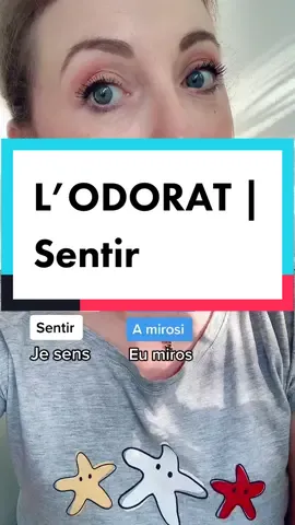 “L’odorat“ verbe ”Sentir” en Roumain 🇷🇴 #francais #roumain #la__vinia