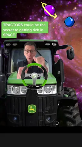 TRACTORS could be the secret to getting rich in SPACE #LearnOnTikTok #tiktokpartner #space