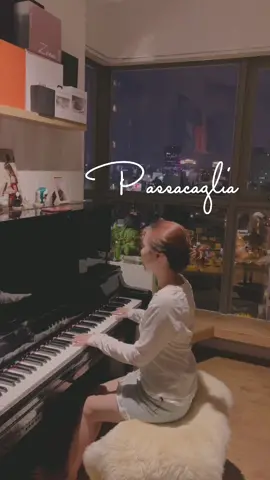 GIAI ĐIỆU NHẸ NHÀNG TỐI THỨ 7 💕#passacaglia #piano #maypiano #maypiano #pianocover #gdlfamily