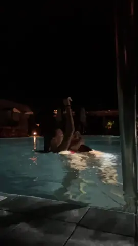 Another one 🙈 #gf #bf #goals #couple #vacationmode #pool #nightswim #loveyou #couplegoal #foryoupage #fyp #viral #romantic @the_official_marc0