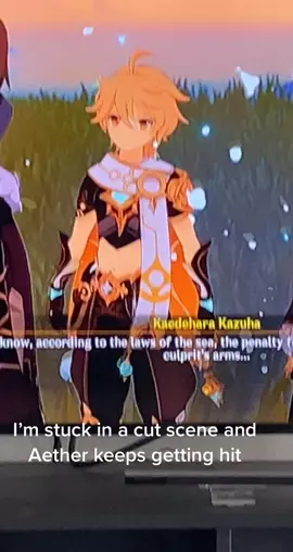Wait I made it better. #GenshinImpact #aether #lumine #aethergenshinimpact #kazuha #inazuma #fyp #foryoupage #foryou #videogames
