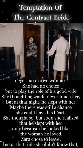 I'm a substitute for his wife. But he chose me after his wife came back..#novel #novelcat