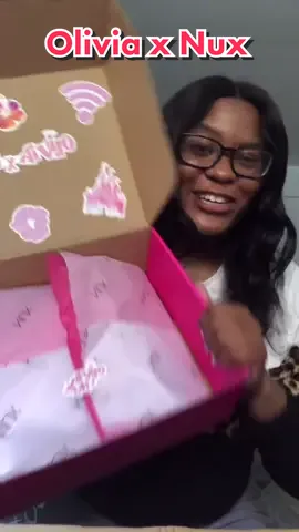 Shoutout to @iamoliviaponton and @nuxactive for the PR package! @leia.maria and I are so proud of all your success bby! 💗 #unboxing  #fypシ