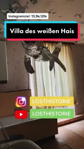 YouTube: Losthistorie ❤️ #verlassen #haus #hai #abandoned #lostplace #lostplaces #urbex #urbexgermany #luxemburg #belgien #villa #lost #decay #shark