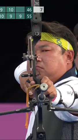 Michael Jordan. Adam Vinatieri. OH JIN-HYEK. Clutch bullseye for the 🥇 #TokyoOlympics #archery #bullseye #olympics #southkorea