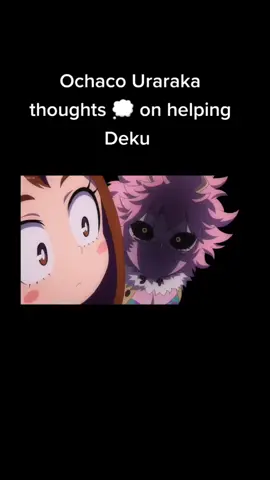 Ochako blushing so hard 😆#fypシ #myheroacademia  #ochakouraraka  #Deuk #heros