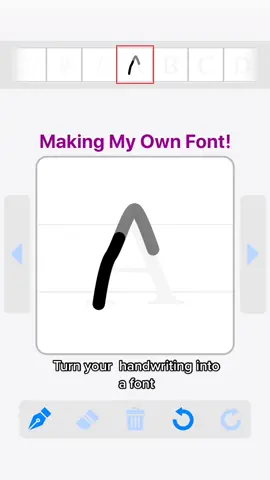 FONTS ART APP😍 Make your own font in Story Maker! #storymaker #ownfont #ownfontchallenge #fontchallenge #createfont #handwritingfont