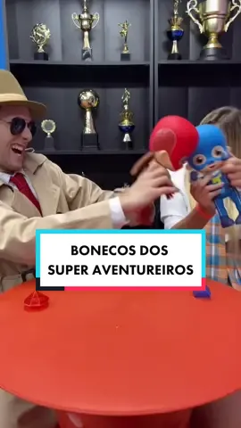 Quem também amou os bonecos dos Super Aventureiros? 😍 #luccasneto #luccastoon #brinquedos #brinquedo #pracriança #pracrianca #forkids #tiktokid #fyp