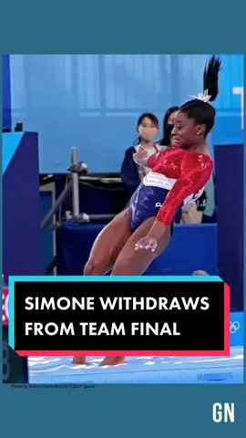 #SimoneBiles withdraws from #Tokyo2020 team finals, #ROC takes the gold. #gymnastics #Biles #olympics #TeamUSA