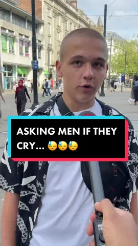 Asking men if they cry… 😓😓 #LearnOnTikTok