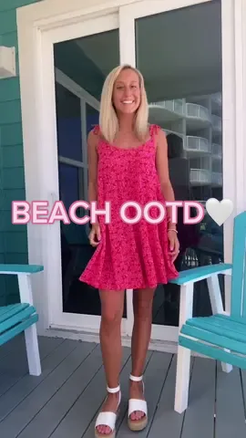 beach ootd🤍 #target #kendrascott #QuickBooksVictoryPose #TheSuicideSquadMovie #foryoupage #fyyppp #pink #beachvibes