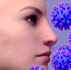 The COVID-19 virus reaches the olfactory bulb and causes the loss of smell.  #covid19 #coronavirüs #immunesystem #virus #smell #olfactory #airborne