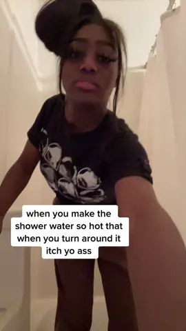 I just woke up so i look crazy asf but i hope y’all can relate cause my water be hot asf😂😂😂