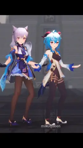 Reply to @miku_queen01 #mmd #fyp #fypシ #ganyu #keqing #GenshinImpact #genshinimpactedit #genshinedit