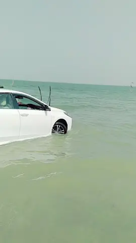 Toyota Corolla Driving in Water💦😱Il 💀💀Don't Try This😠#foryourpage #foryou