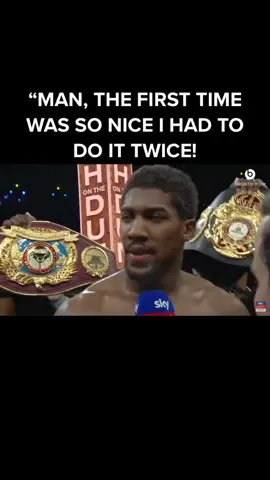 AJ SAYS THE FIRST TIME WAS SO NICE I HAD TO DO IT TWICE!