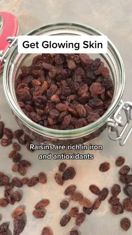 Did You Know ? #fypシ #viral #health #benefits #raisin #skincare #glowing #yum #fy