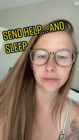 Send help #motherhood #sleepproblems #sotired #crawlingbaby #parenting #MomsofTikTok #tiktokmom #yawn