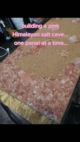 #pinksalt #himilayansalt #building #onepieceatatime