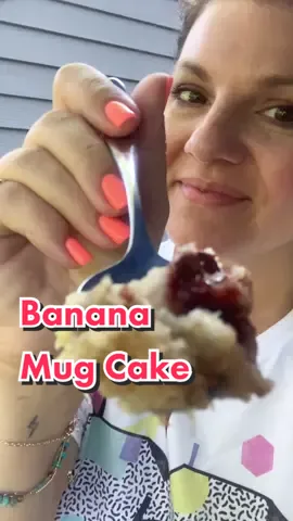 🍌 My son once referred to the moon as a sky banana and I just figured this is a good to share that information. #mugcake #mugcakerecipe #Foodie #cake