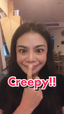 เอานิ้วกดระหว่างจมูกกับปากแล้วยิ้ม จะแอบเหมือนพวกโรคจิตนิดๆ 555 #viral #creepy #smile #funny